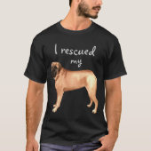 Rescue Mastiff T-shirt (Voorkant)