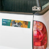 Rescue me Dog Bumpersticker (Op Truck)