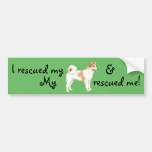 Rescue Norrbottenspets Bumpersticker