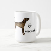 Rescue Plott Hound Koffiemok (Voorkant rechts)