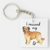 Rescue Pyrenean Shepherd Sleutelhanger (Voorkant)