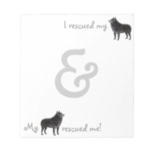 Rescue Schipperke Notitieblok