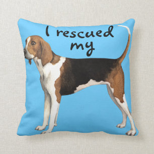 Rescue Treeing Walker Coonhound Kussen