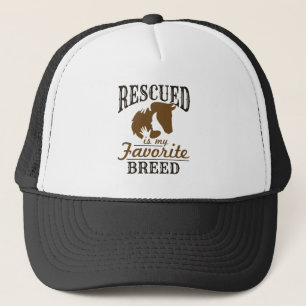 Rescue voor paarden is mijn favoriete brouwerij trucker pet