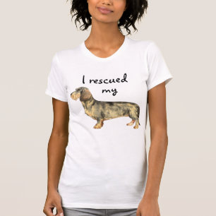 Rescue Wirehaered Dachshund T-shirt