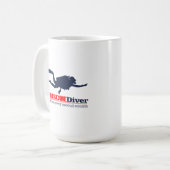 RESCUEDiver Koffiemok (Voorkant links)