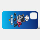 Rescuing is mijn favoriete ras | Case-Mate iPhone case (Achterkant (horizontaal))