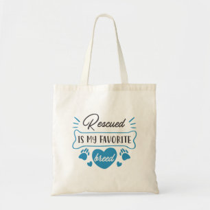 Rescuing is mijn favoriete ras tote bag