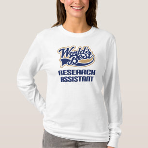 Research Assistant-cadeautje (beste werelden) T-shirt