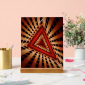 Réseau Fantastique Moderne Fractal 3D Design Graph (Mariage)