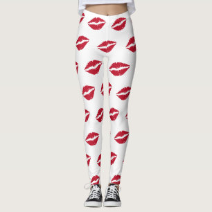 Réseau Lips Kiss Leggings
