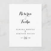 Reserva la Fecha Briefkaart (Voorkant)