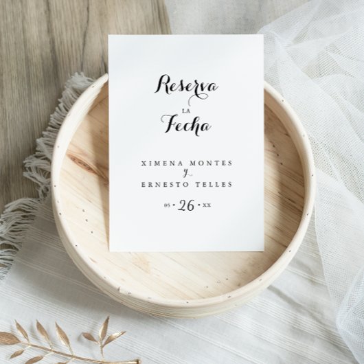 Reserva la Fecha Briefkaart