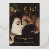 Reserva la Fecha Folie Uitnodiging (Voorkant)