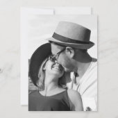 Reserva La Fecha Minimalist Monogram Spaans Save The Date (Achterkant)