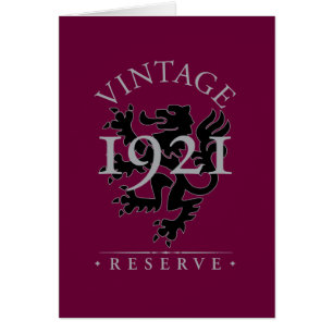 Réservation vintage 1921