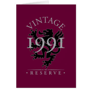 Réservation vintage 1991