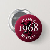reserve 1968 Pinback Button (Voorkant /achterkant)