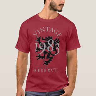 reserve 1983 Donkere T-shirt