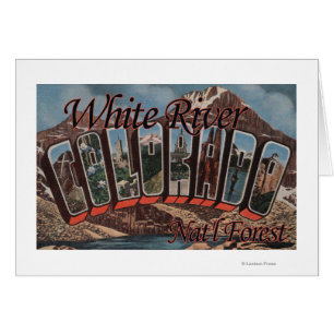 Réserve forestière de White River, le Colorado