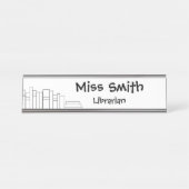 "Réserve" la plaque d'identification (Devant)