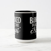 Réservé Pour La Mug De Café À Deux Tons De La Nuit (Centre)