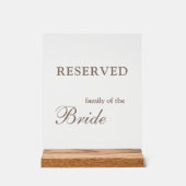 Réservé pour le panneau de table de famille (Recto)