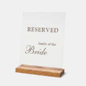 Réservé pour le panneau de table de famille (Angle)