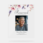 Reserved Seat - Photo Memorial Wedding (Recto)