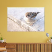 Reservel - Overgewicht Canvas Afdruk (Insitu (Woonkamer))