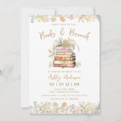 Réserver et Brunch Boho Invitation de douche nupti (Devant)