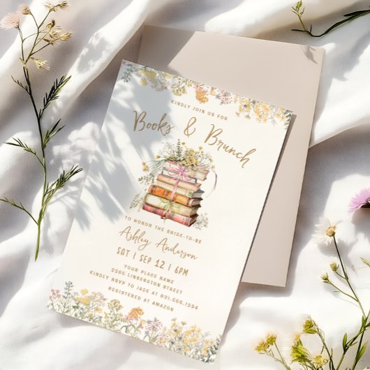 Réserver et Brunch Boho Invitation de douche nupti