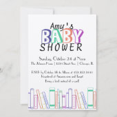 Réserver Invitation Baby shower à thème (Devant)