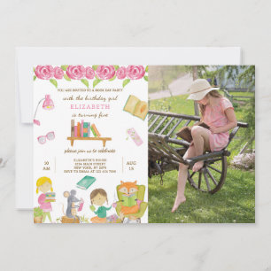 Réserver Jour Anniversaire Invitation Avec Photo