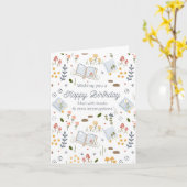 Réserver Love Anniversaire Carte Floral (Fleur jaune)