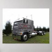 Reserves Freightliner Cabover Poster (Voorkant)