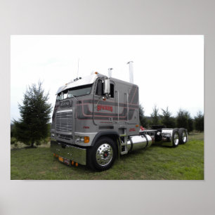 Reserves Freightliner Cabover Poster
