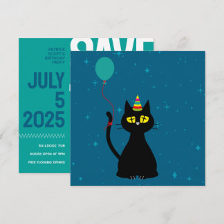 RESERVEZ LA DATE ! - Carte d'anniversaire drôle po