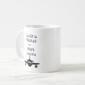 Réservez un billet et laissez-le - Café / Thé Mug (Devant gauche)