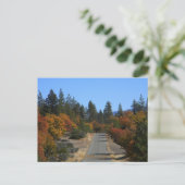 Réservoir coloré d'Ewing en automne.... Carte post (Debout devant)