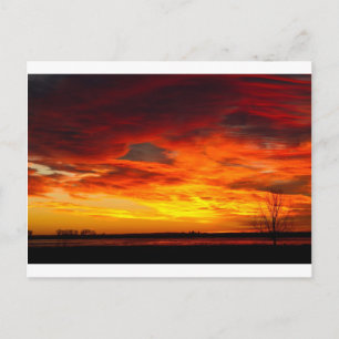 Reservoir Epic Sunrise Longmont Colorado Bou Briefkaart