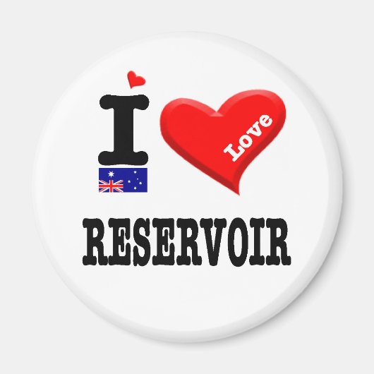 RESERVOIR - I Love Magneet (Voorkant)