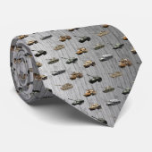 Réservoirs argentés de la cravate de militaires (Roulé)