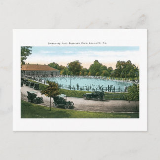 Resevoir Park, Swimming Pool, Louisville, Ky Briefkaart