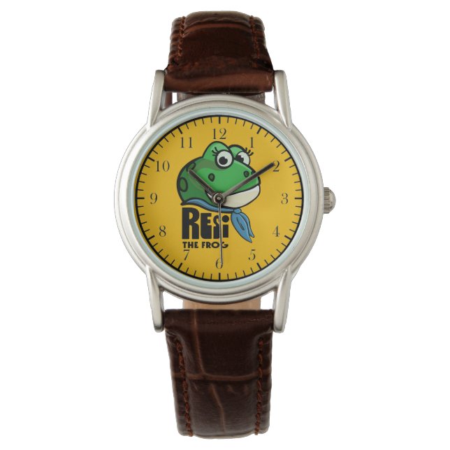 Resi the Frog Horloge (Voorkant)