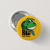 Resi the Frog Ronde Button 3,2 Cm (Voorkant /achterkant)