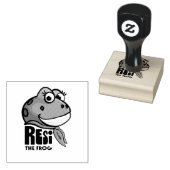Resi the Frog Rubberstempel (Gestempeld)