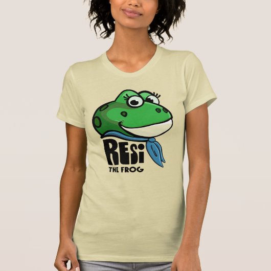 Resi the Frog T-shirt (Voorkant)