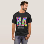 Resident Assistant RA-positieve kenmerken T-shirt (Voorkant volledig)