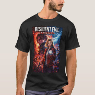 Resident Dark Evil Funny Requiem Kunst 25 Basic T-shirt
